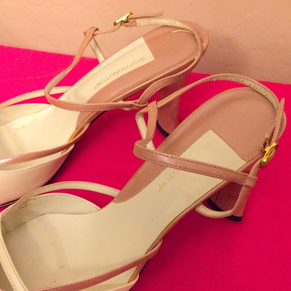 🆕 Vintage Worthington Cutout Heels - Picture 8 of 15